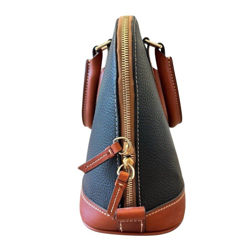 Dooney & Bourke Zip Zip Satchel Pebble Grain Collection NWT - Picture 2 of 16